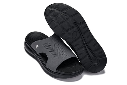 CALTO - X1658 - 2 Inches Taller (Black/Knitted Dark Gray) - Triathlete Store