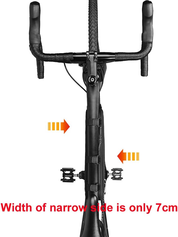 Rhinowalk Bike Frame Bag - Triangle Front Bag Under Top Tube Storage X21656