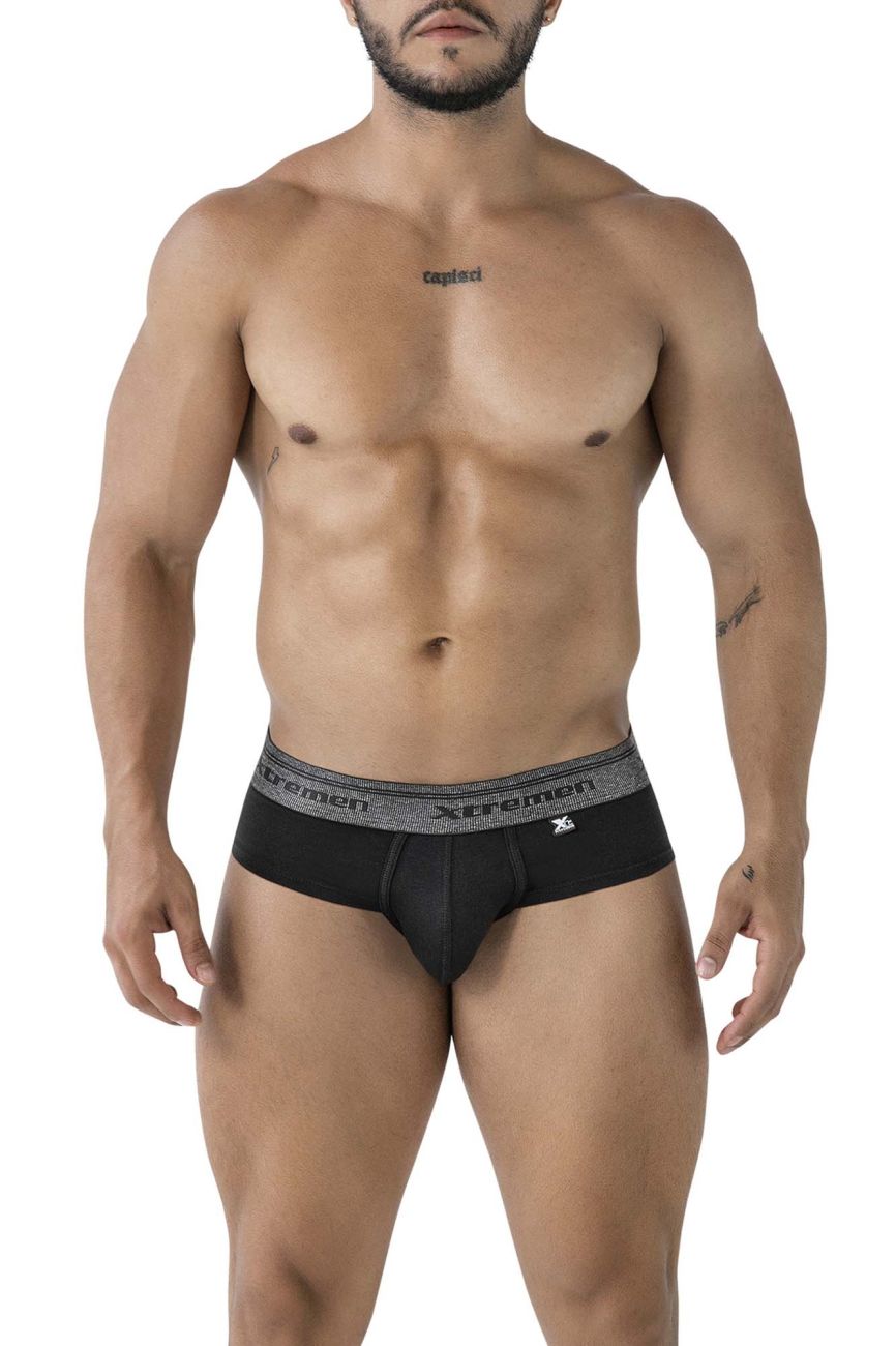 Xtremen 41315 Cotton Blend Briefs Color Black