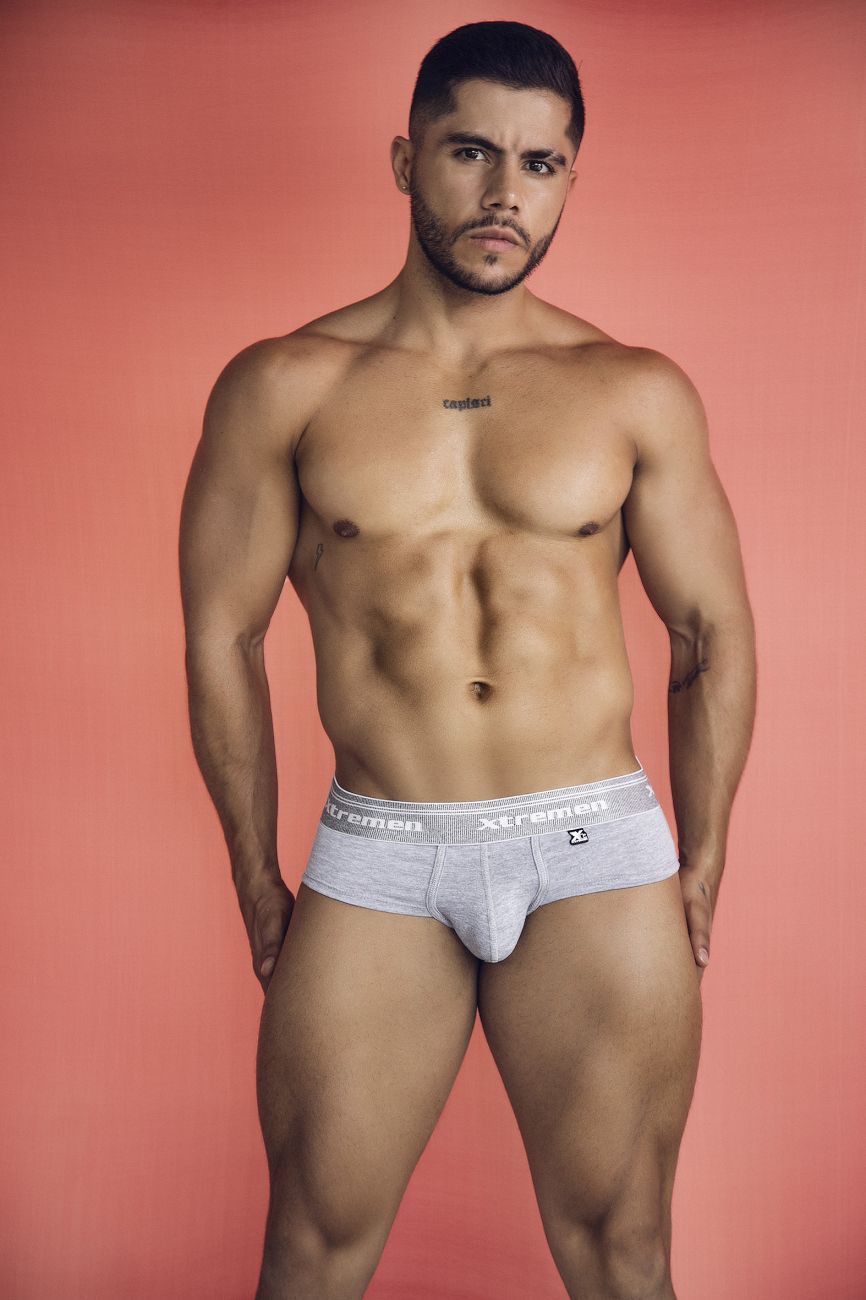 Xtremen 41315 Cotton Blend Briefs Color Jasper Gray