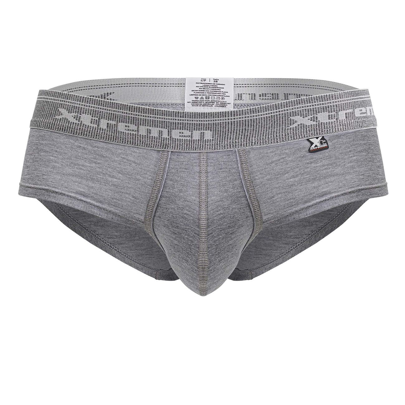 Xtremen 41315 Cotton Blend Briefs Color Jasper Gray