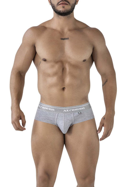 Xtremen 41315 Cotton Blend Briefs Color Jasper Gray