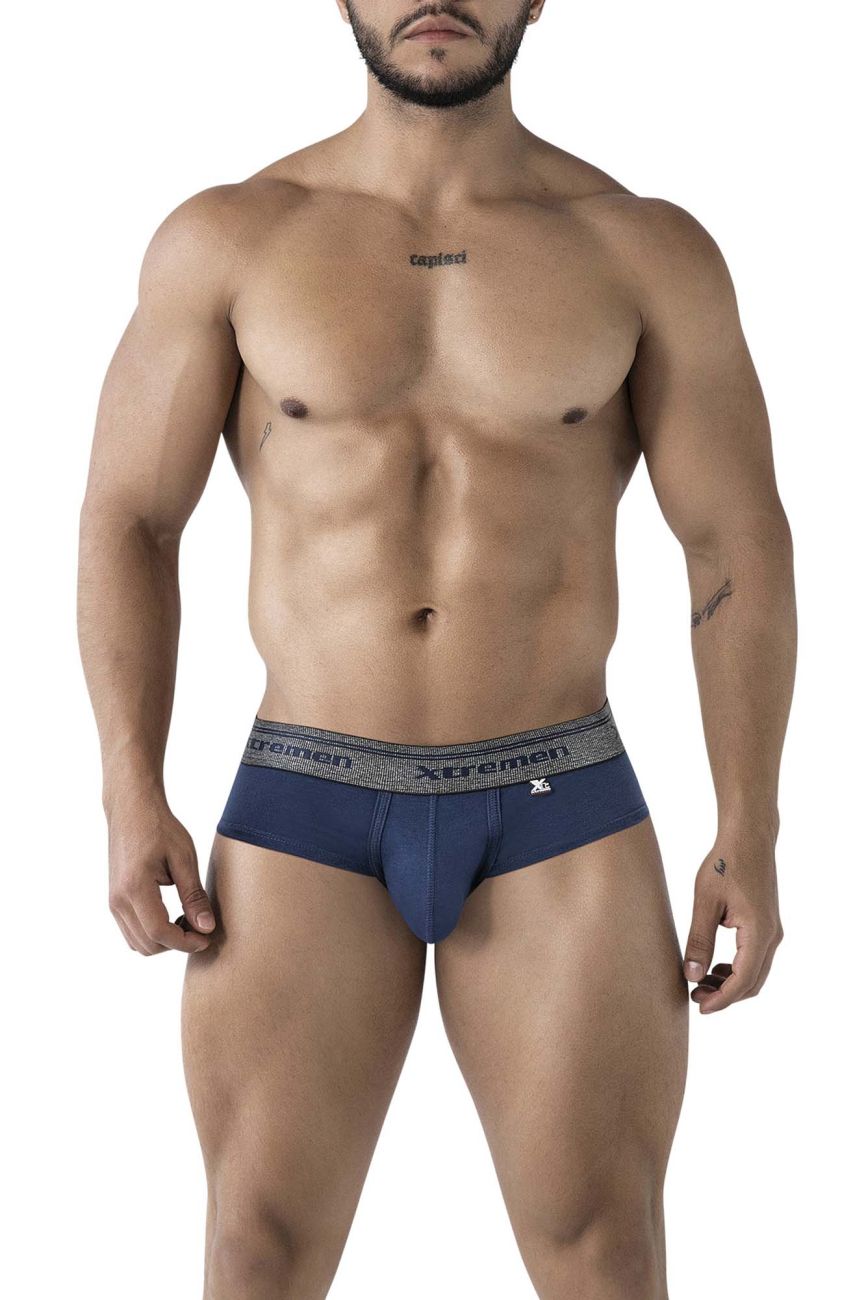 Xtremen 41315 Cotton Blend Briefs Color Navy