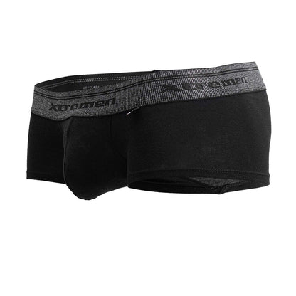 Xtremen 91205B Cotton Blend Trunks Color Black