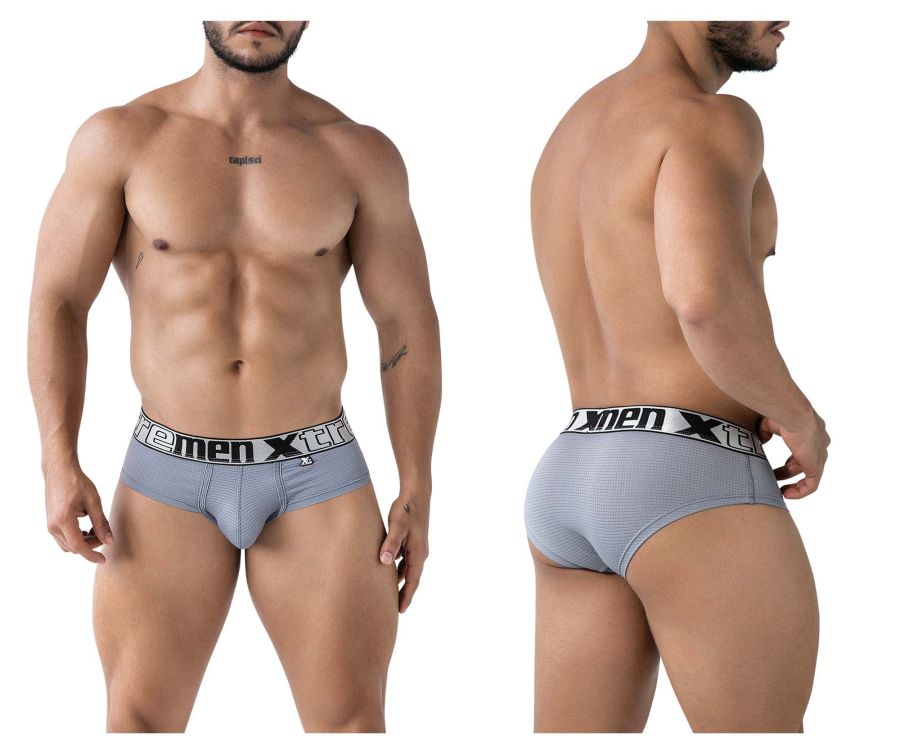 Xtremen 91221 Microfiber Briefs Color Gray