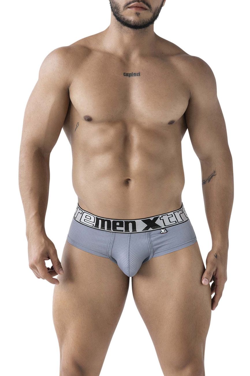Xtremen 91221 Microfiber Briefs Color Gray