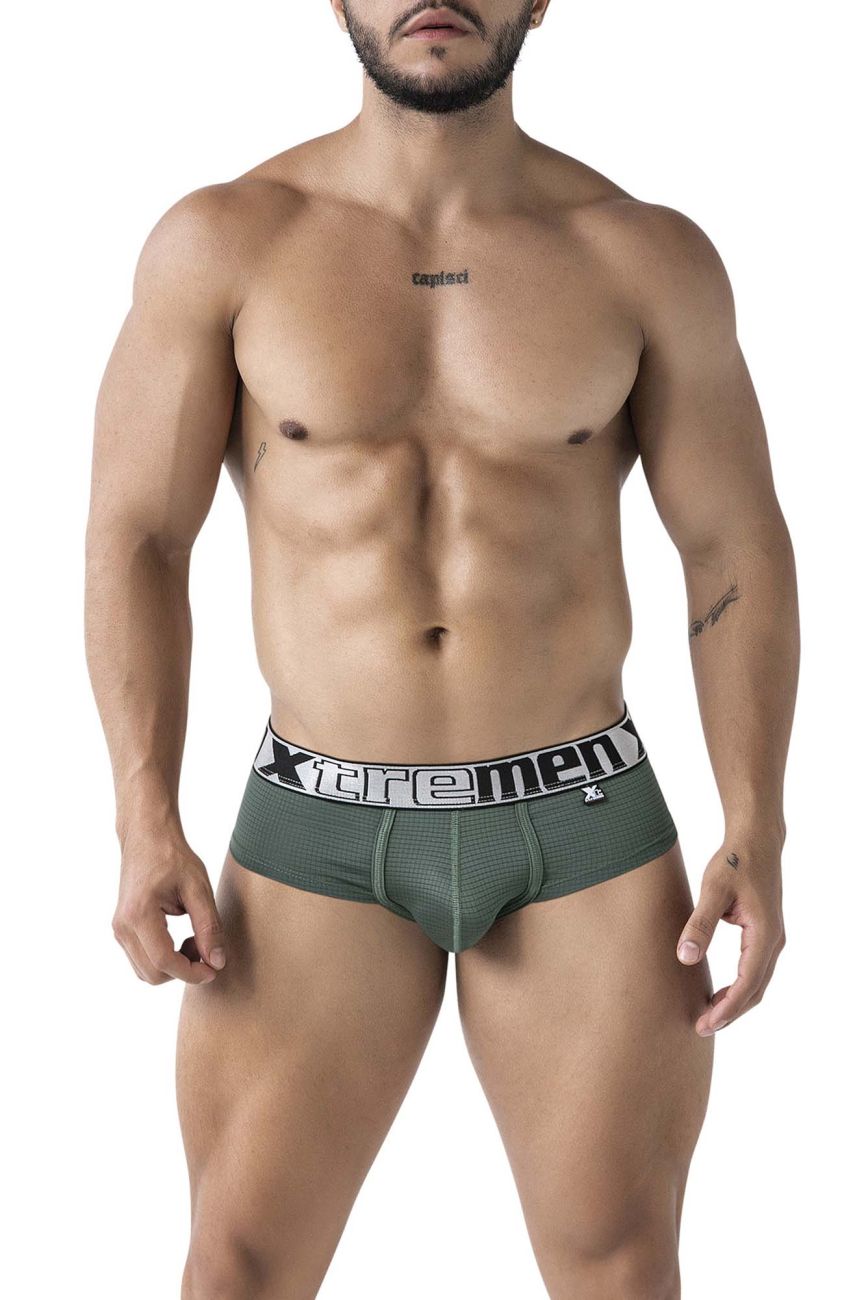 Xtremen 91221 Microfiber Briefs Color Green
