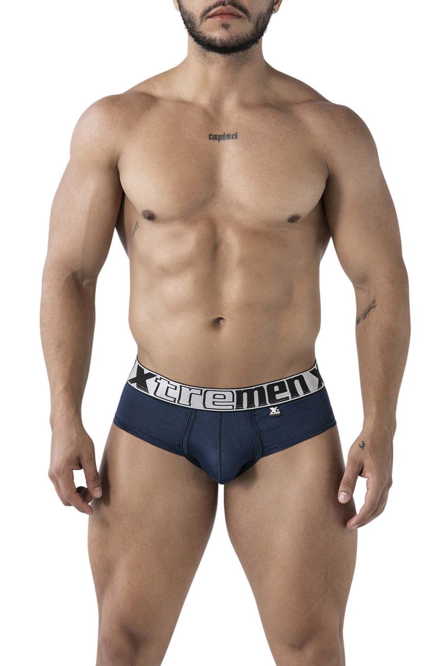 Xtremen 91221 Microfiber Briefs Color Navy