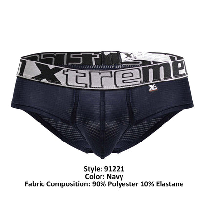 Xtremen 91221 Microfiber Briefs Color Navy