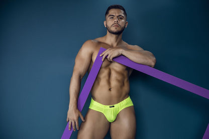 Xtremen 91227 Microfiber Briefs Color Neon Green