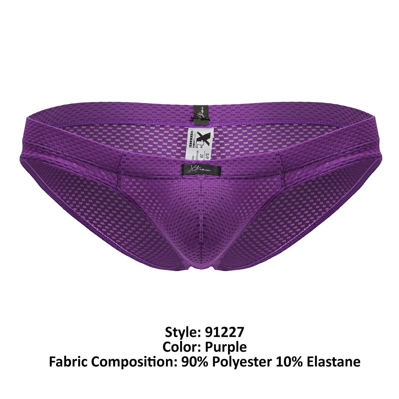 Xtremen 91227 Microfiber Briefs Color Purple