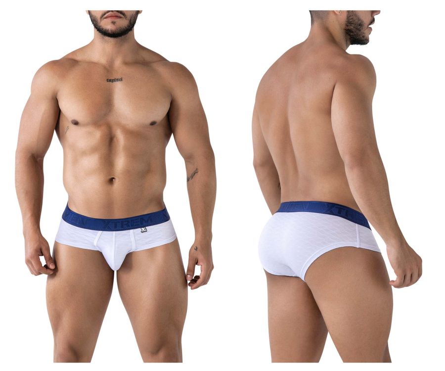 Xtremen 91242 Microfiber Briefs Color White