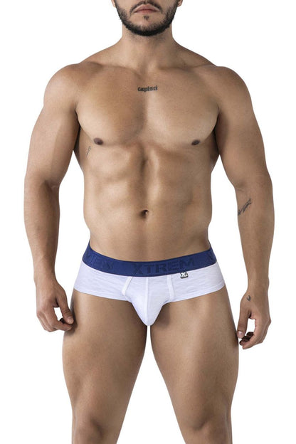 Xtremen 91242 Microfiber Briefs Color White