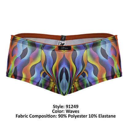 Xtremen 91249 Printed Trunks Color Waves
