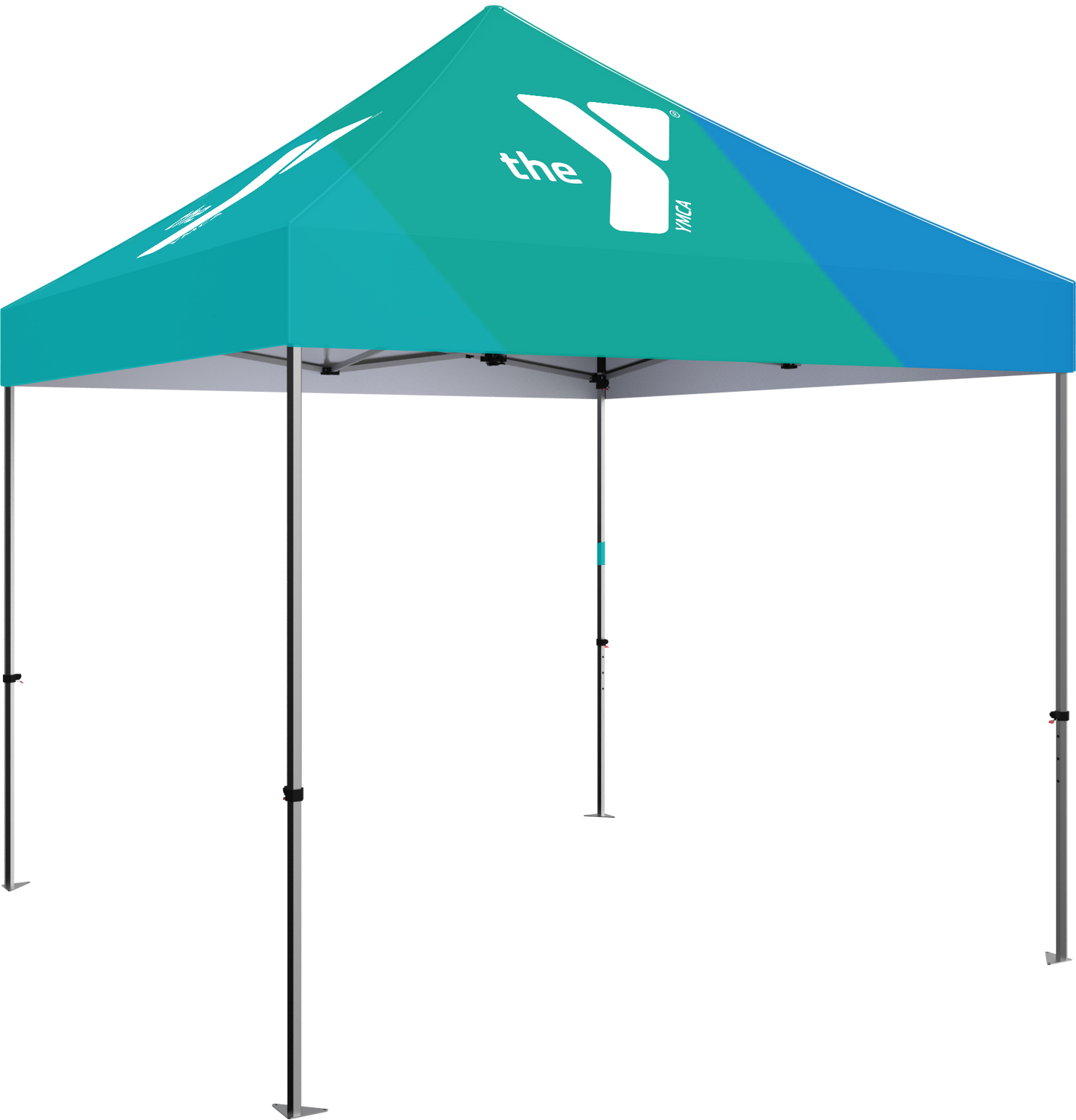 10' Outdoor Popup Tent with Custom Canopy