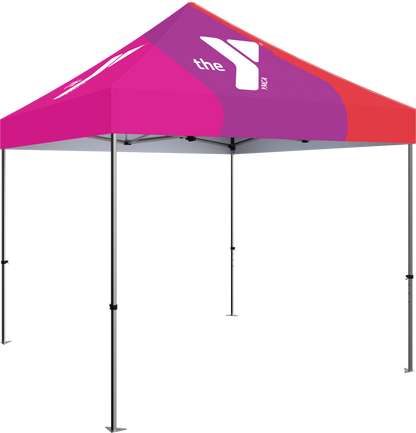 10' Outdoor Popup Tent with Custom Canopy