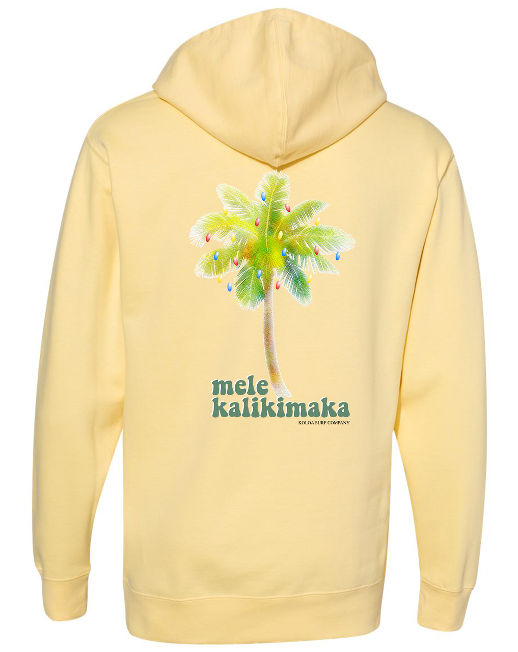 Koloa Christmas Palm Hoodie