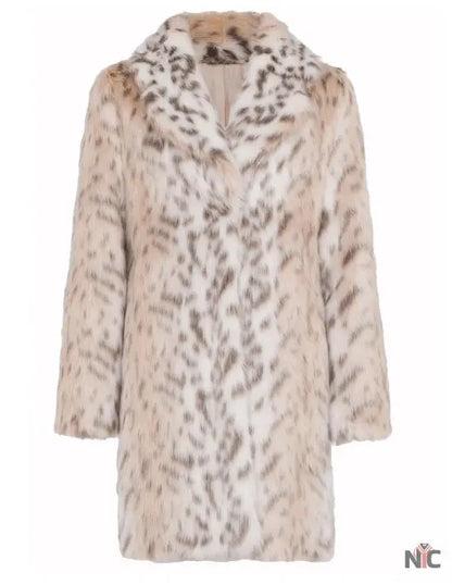 Yellowstone S04 Beth Dutton White Fur Coat