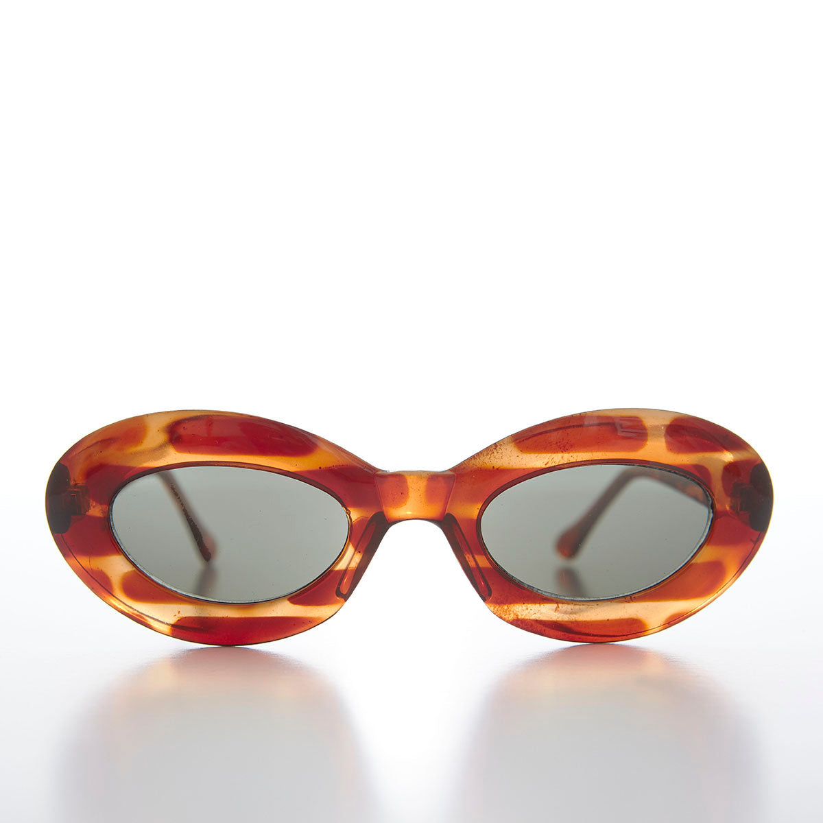 Chunky Retro 60s Cat Eye Vintage Sunglass - Zana
