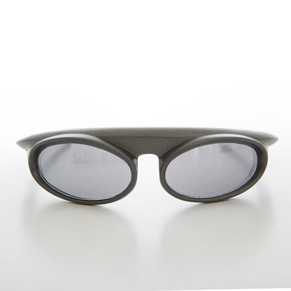 Futuristic Wrap Around Goggle Vintage Sunglass - Zurich