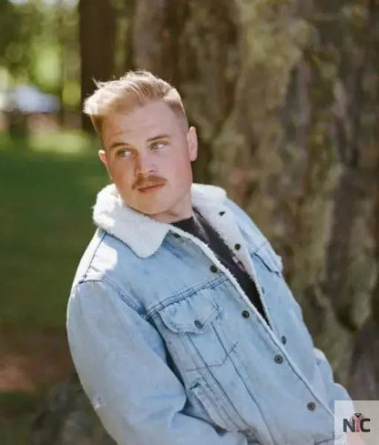 Zach Bryan Blue Denim Jacket