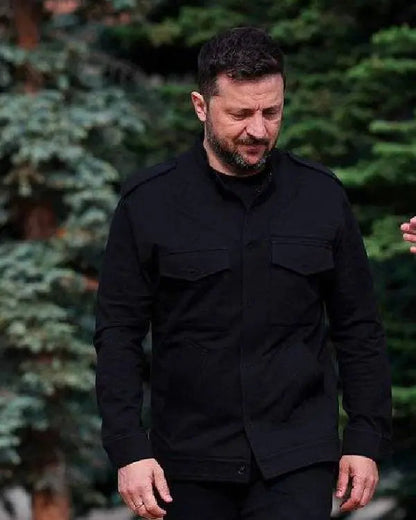 Zelensky Black Jacket