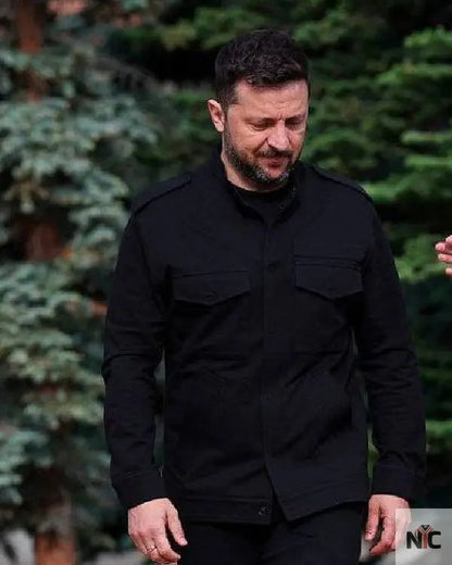 Zelensky Black Jacket