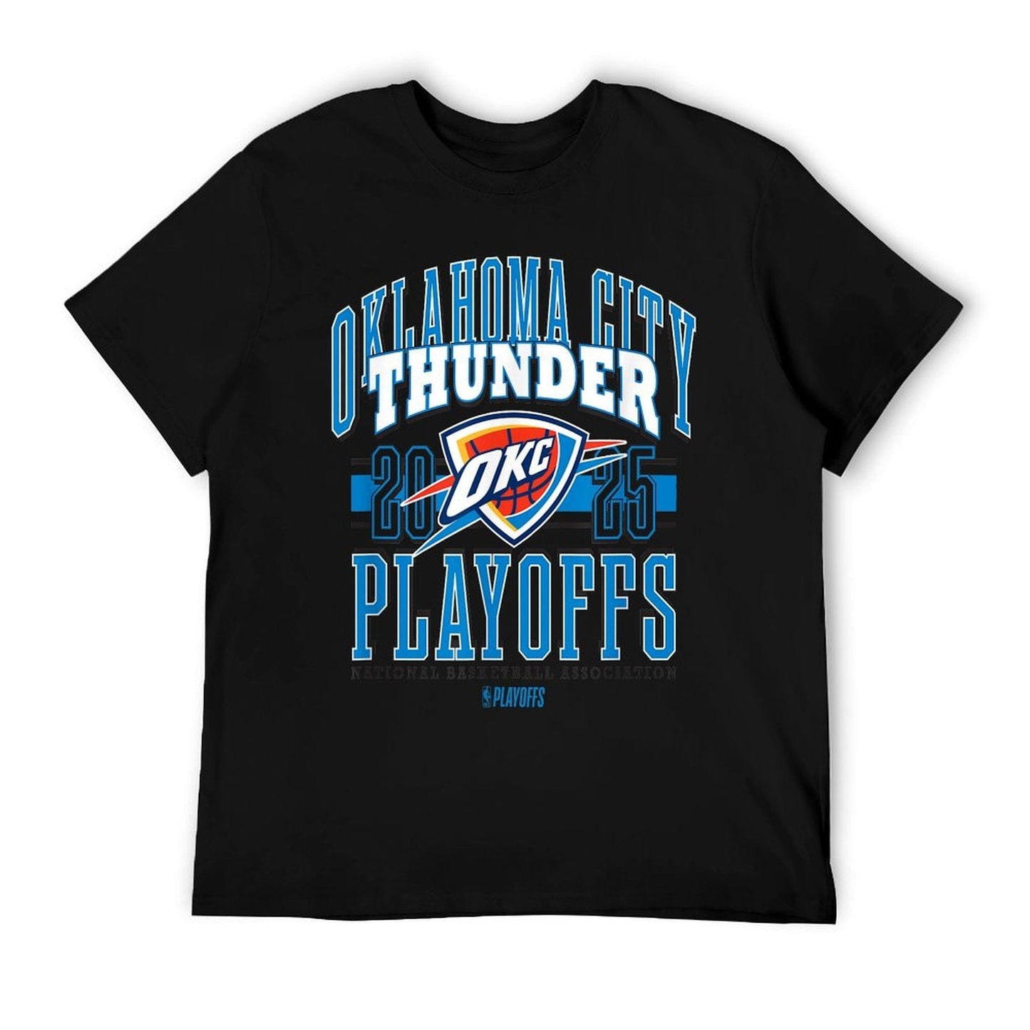 NBA Official Oklahoma City Thunder 2025 Playoffs Showtime T-Shirt