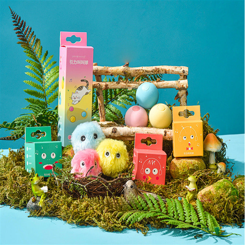 Smart Interactive Ball Catnip Training Toy