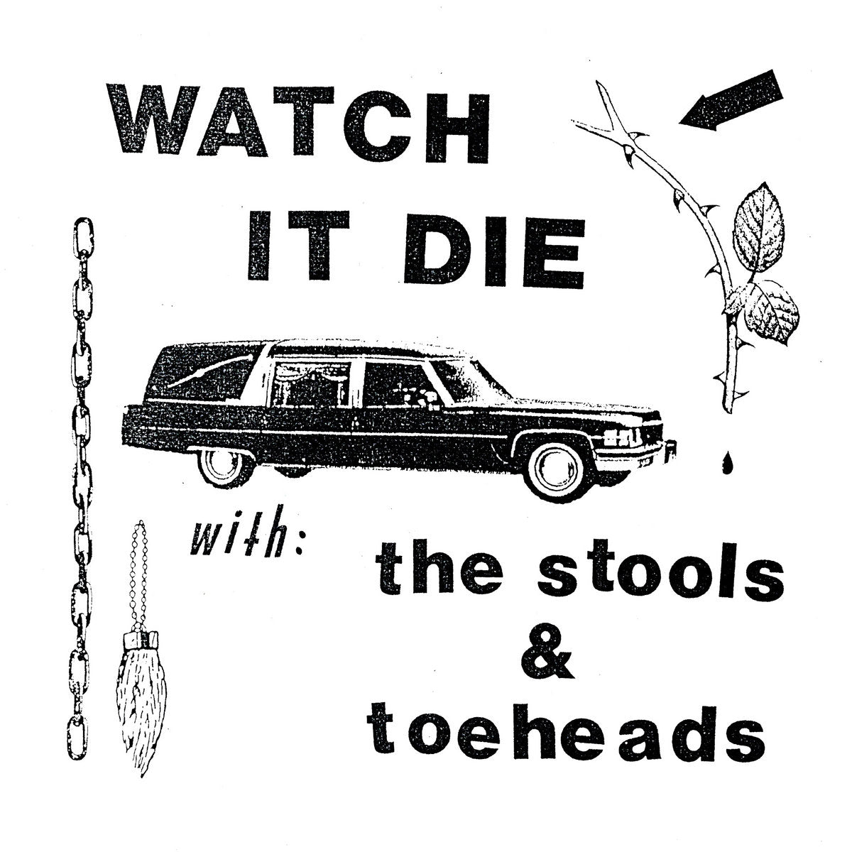 Stools / Toeheads - Watch It Die (Can) [LP] Vinyl Record