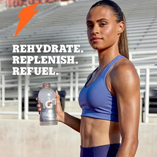 Gatorade Thirst Quencher Sports Drink, Fruit Punch, 20Oz Bottle, 8 Pack, Electrolytes For Rehydration
