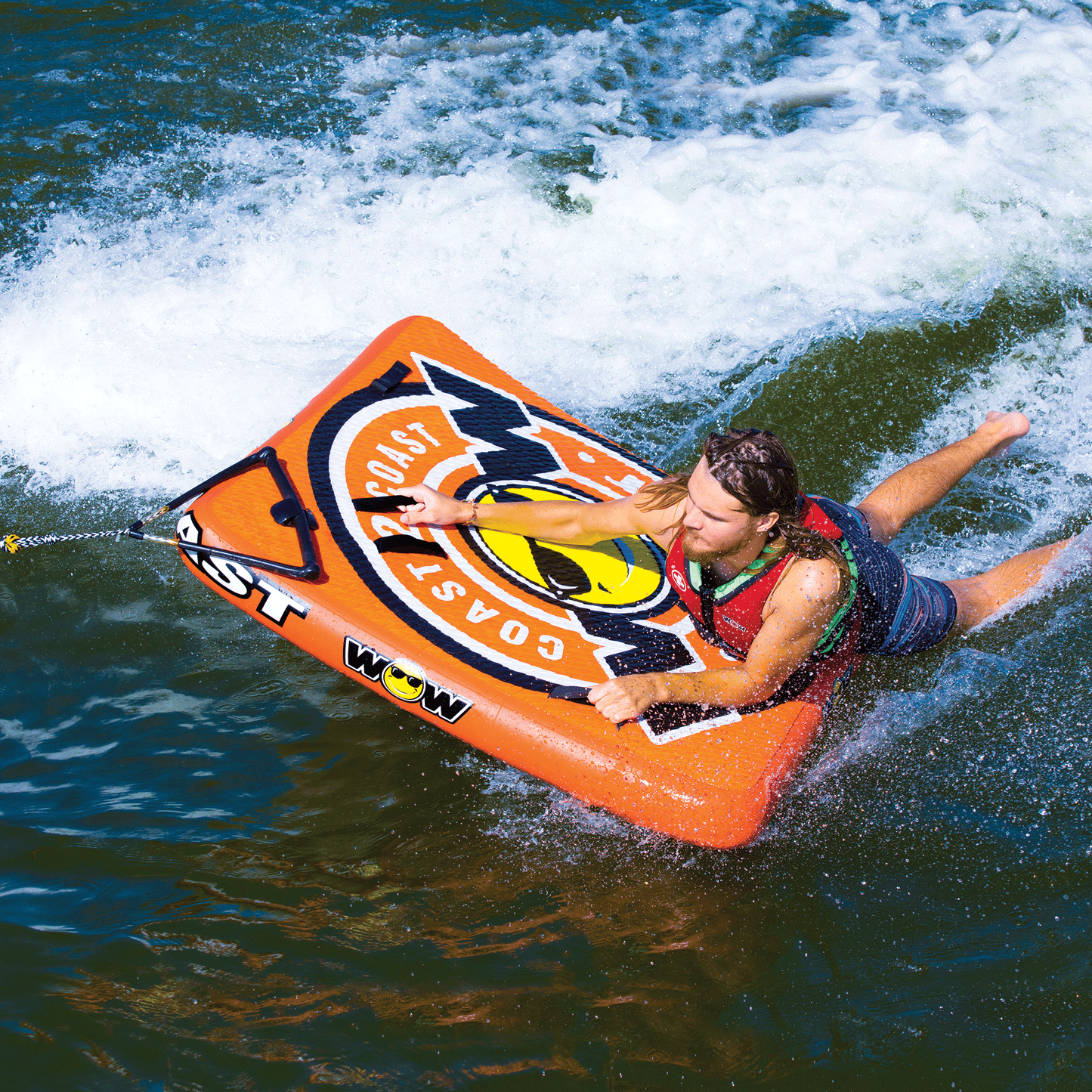 WOW Sports Wow Toast Towable Water Tube and Lounge Chair (18-1200)