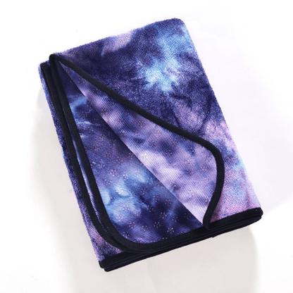 JupiterGear Tie Dye Yoga Mat Towel with Slip-Resistant Grip Dots