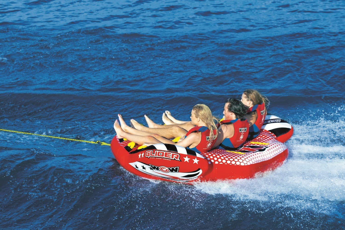 WOW Sports Glider 3 Person 3P Towable with Flex Seating (22-WTO-3967)
