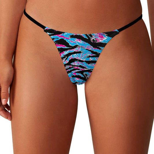 Miami Tiger Stripe Thong