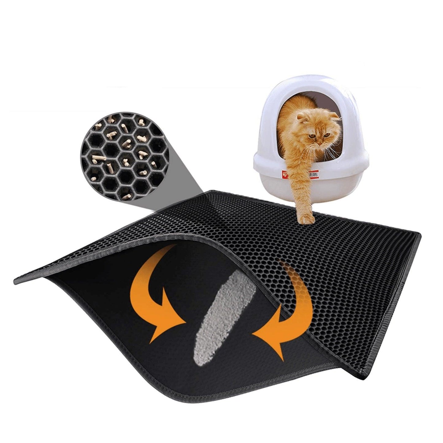 Waterproof Double Layer Cat Litter Mat