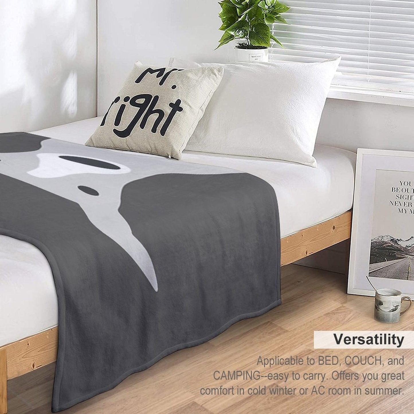 Greyhound  Italian Greyhound  Cute Whippet Dog Throw Blanket