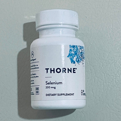 Thorne Selenium 200 mcg Dietary Supplement EXP 7/2027