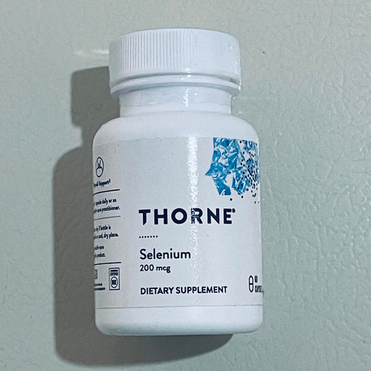 Thorne Selenium 200 mcg Dietary Supplement EXP 7/2027