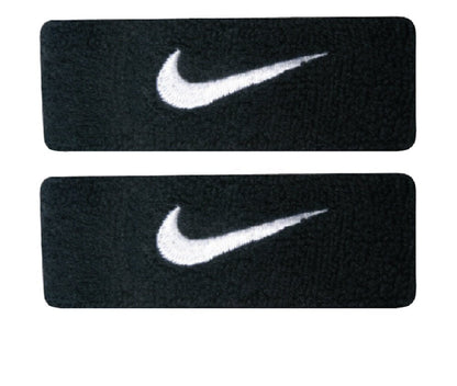 Nike Swoosh Bicep Bands (Black/White Osfm)