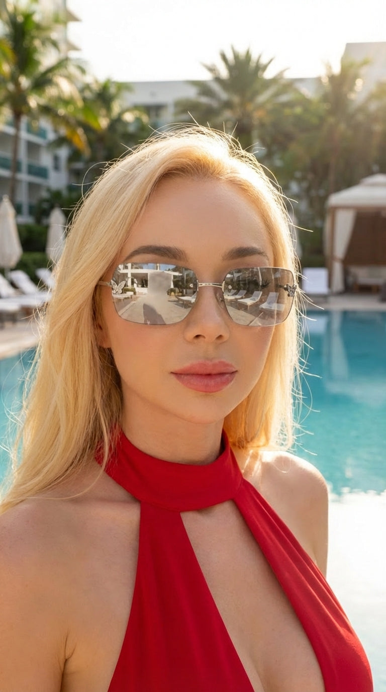 Papillon Purple Sunglasses - Triathlete Store