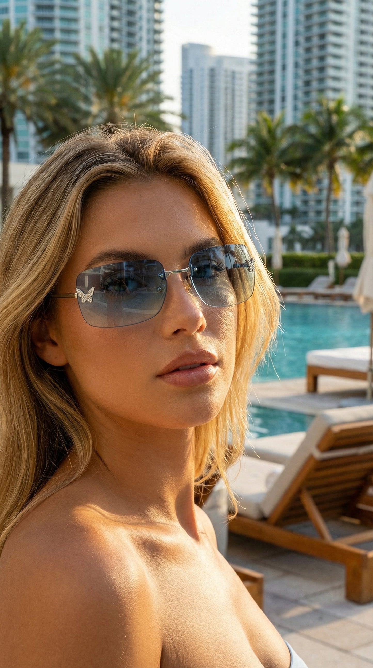 Papillon Purple Sunglasses - Triathlete Store