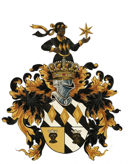 Mor Luv Yuropa Family Crest Trucker Cap