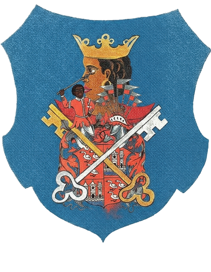 Mor Luv Yuropa Family Crest Trucker Cap