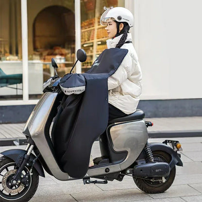 ROCKBROS Winter Electric Scooter Handlebar Muff Windproof Waterproof Leg Cover