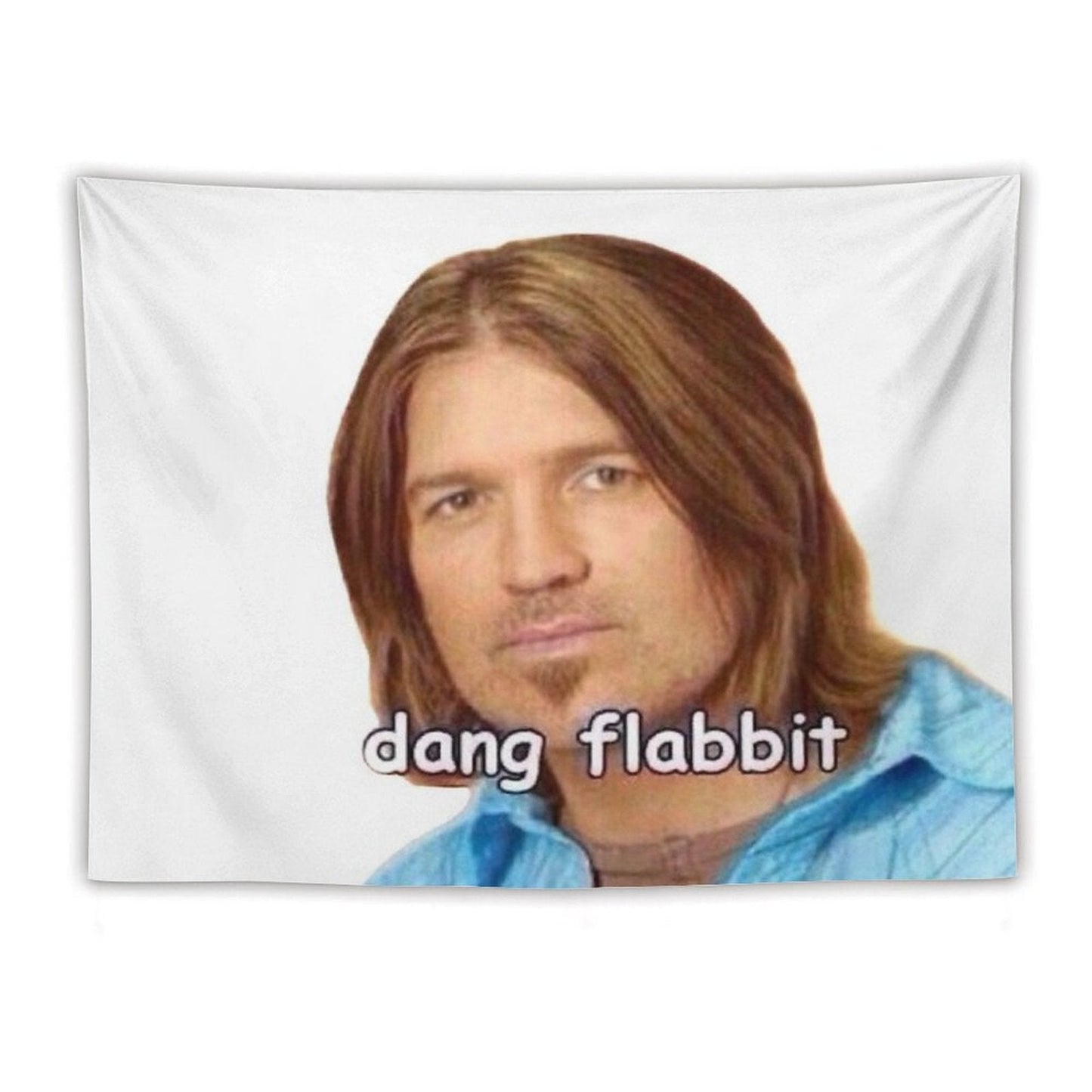 Dang Flabbit Billy Ray Cyrus Sticker Tapestry