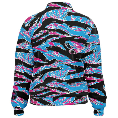 Miami Tiger Stripe Track Jacket