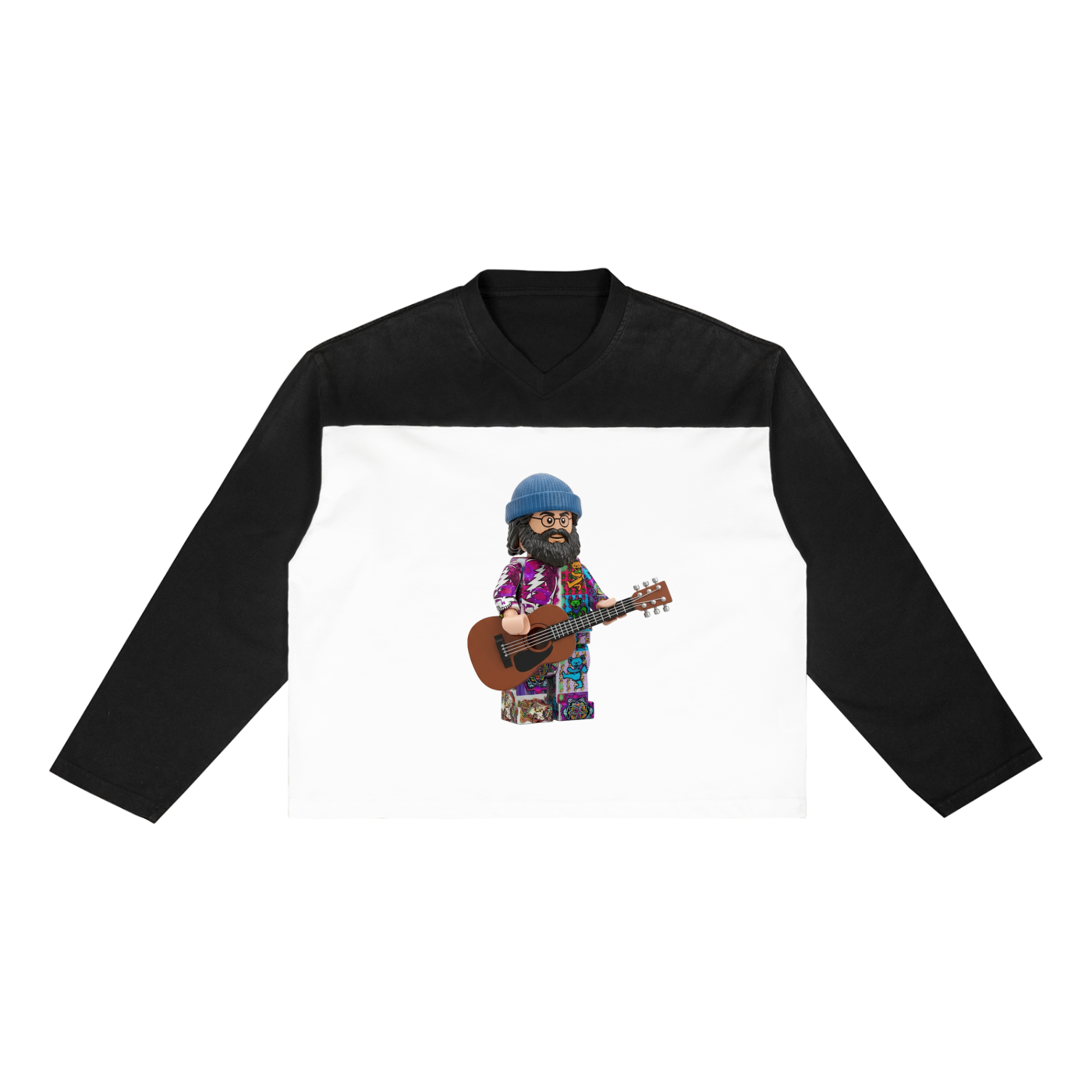 Jerry G LeGoo Sun Fade Color-Block T-Shirt