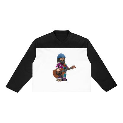 Jerry G LeGoo Sun Fade Color-Block T-Shirt