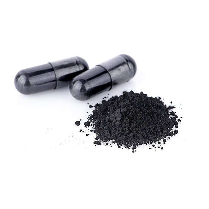 Wholesale case of 12 - Activated Charcoal Capsules, 120ct